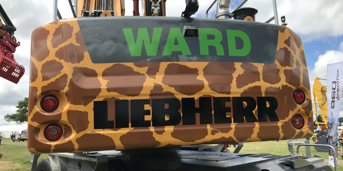 Ward Recycling and Liebherr