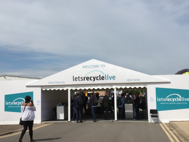 Entrance to LetsRecycle Live at Stoneleigh Park