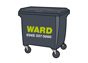 660 - 1100 Wheelie Bin