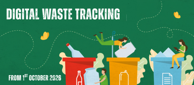 Digital Waste Tracking Graphic